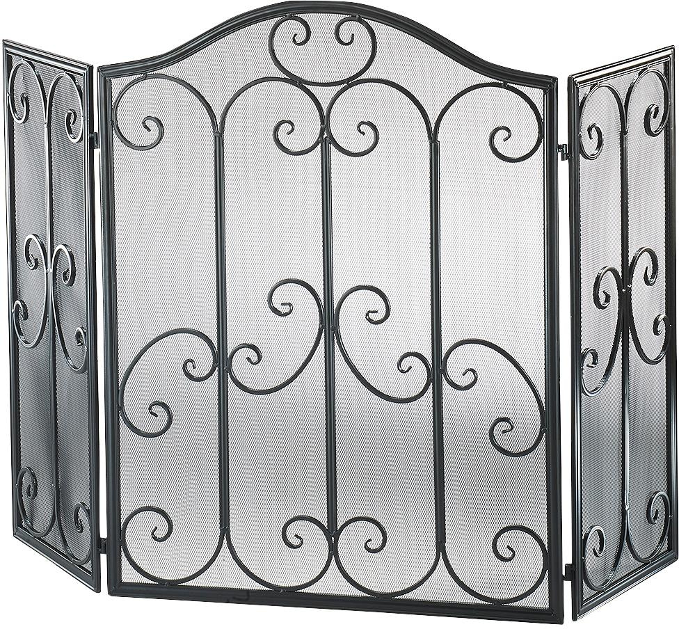 locker Kamingitter mit Ornamenten