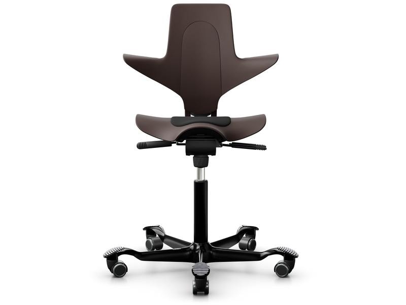 HÅG Bürostuhl Capisco Puls 8010 Brown Höhenverstellbarer, ergonomischer Bürostuhl