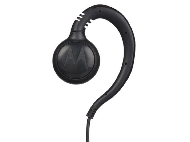 Motorola Ohrhörer HKLN4604 Anpassbarer Ohrhörer mit In-Line-Mikrofon und PTT-Funktion