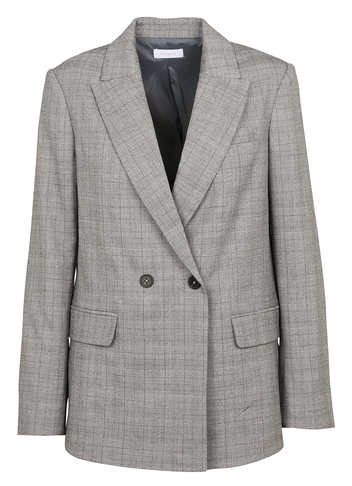 SAM - Veste tailleur imprimée | Gris