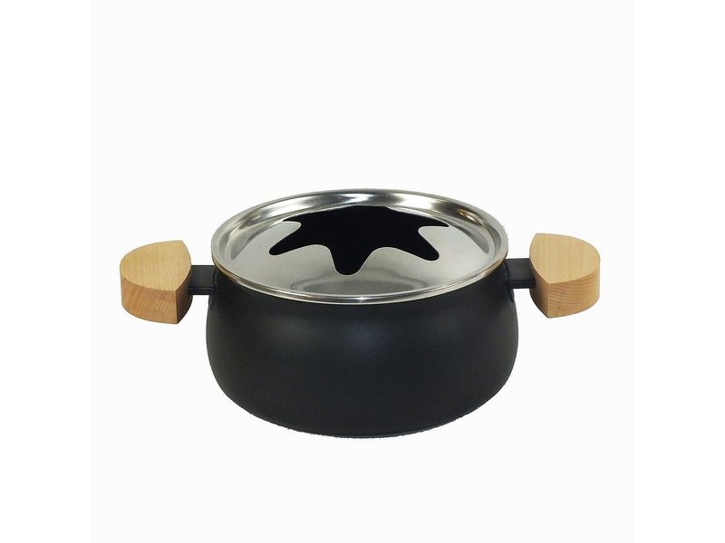 Kela Fleischfondue-Set Natura 23 Teile, Schwarz Fonduekarussell