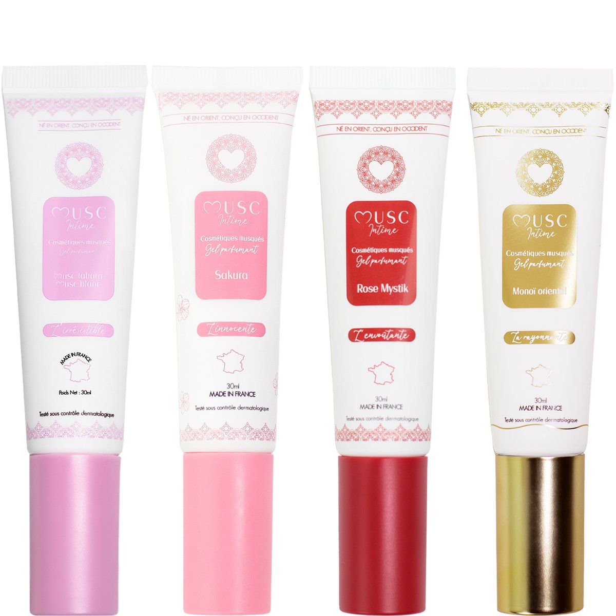 Parfums intimes - 4 x 30 ml