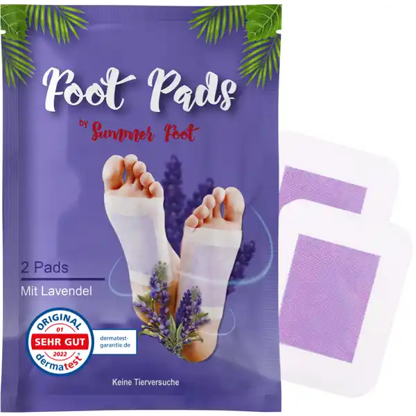 Relaxing Fußpads mit Lavendelöl