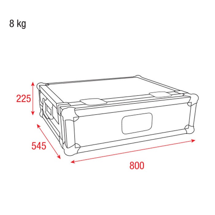 Showtec Case voor LAMPY 40