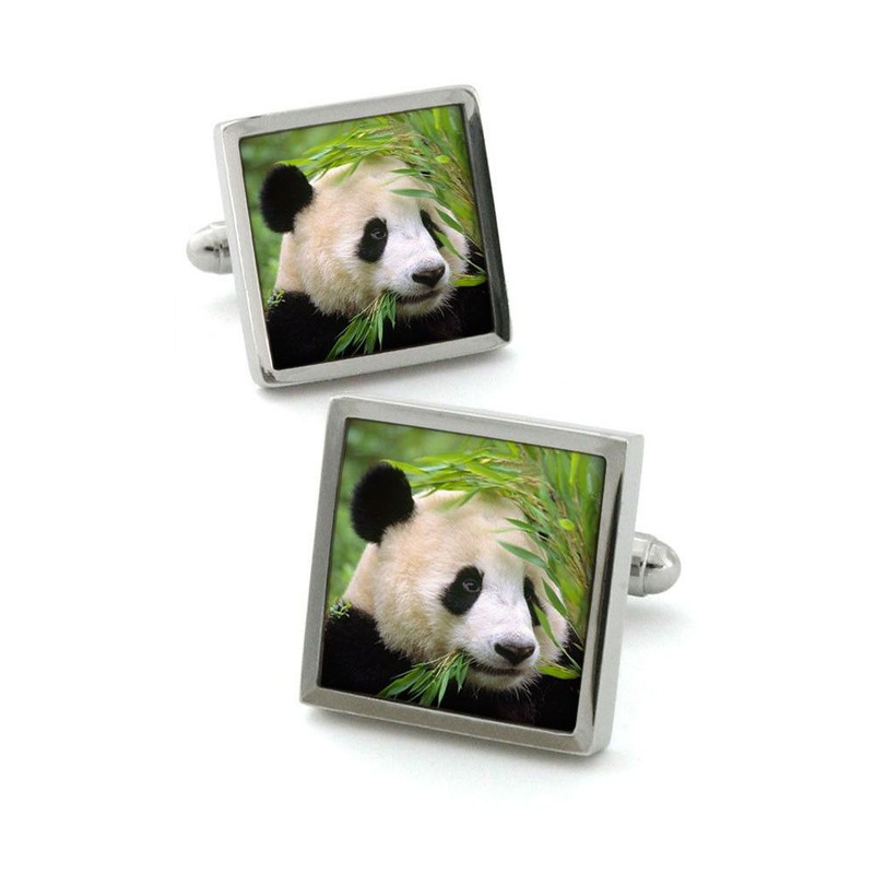 Boutons de manchette, panda