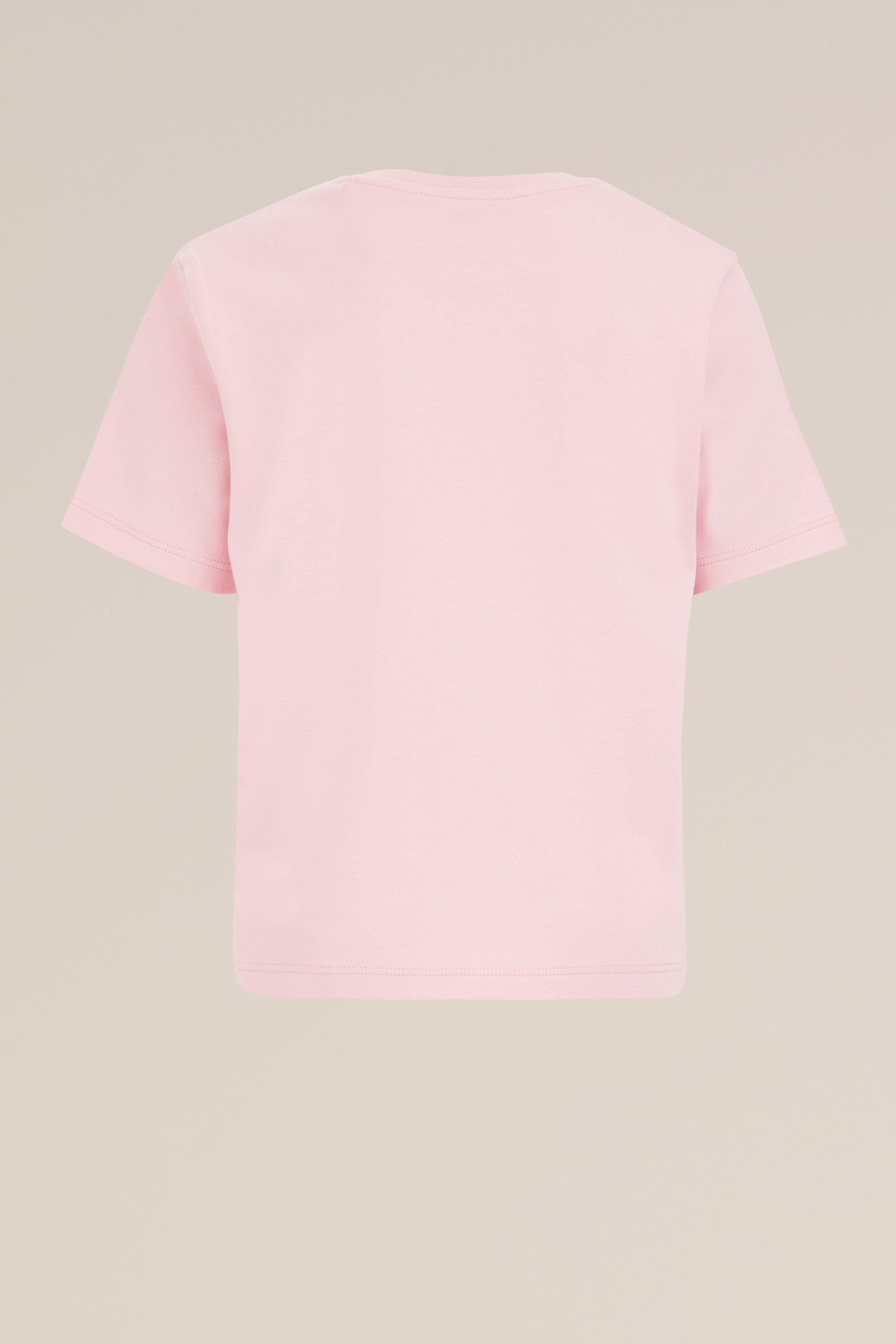 Meisjes T-shirt met embroidery WE Fashion Lichtroze