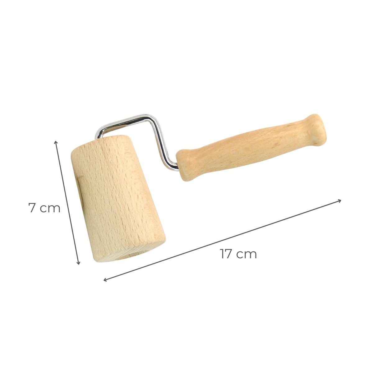 Mini rouleau à pâtisserie en bois Boissellerie Fackelmann