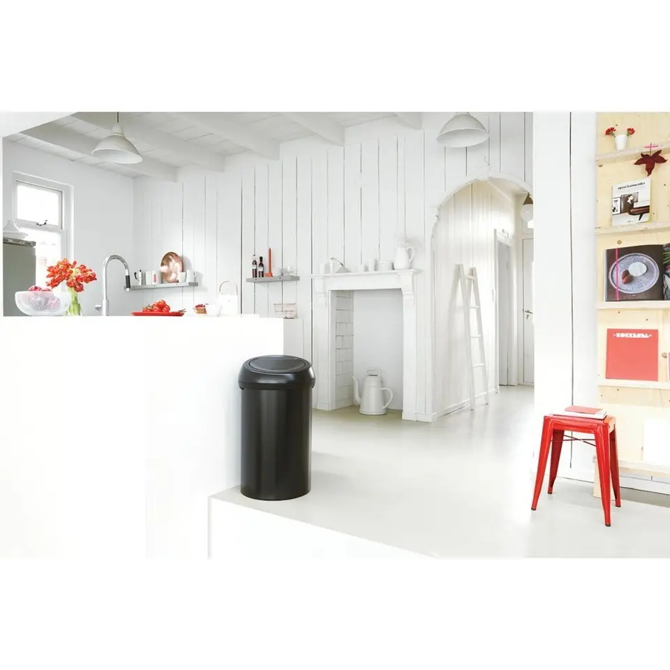 Brabantia Touch Bin Afvalemmer 60 liter Moonlight Black