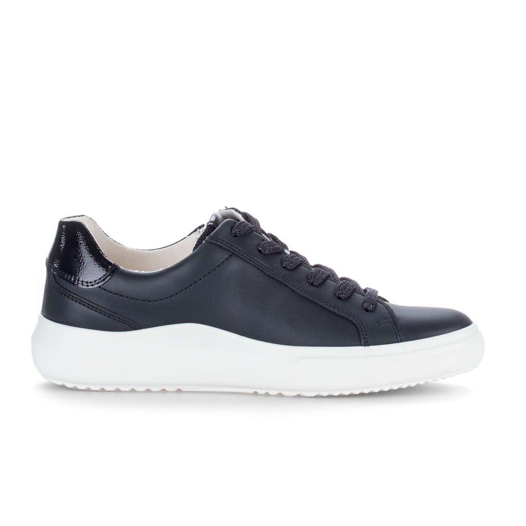Lage sneaker blauw