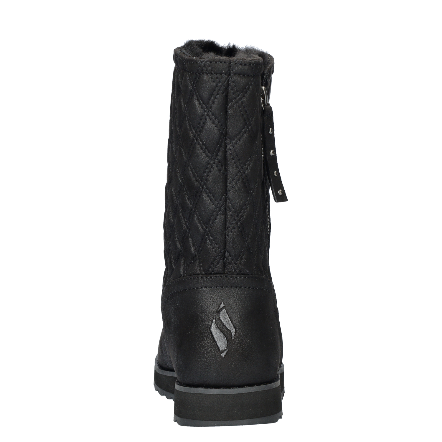 Keepsakes 2.0 dames gevoerde boot Skechers Zwart