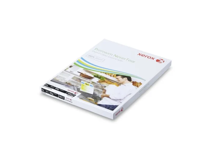 Xerox Premium NeverTear - Polyester - 95 micron - skinnende hvid - A4 (210 x 297 mm) - 125 g/m² - 100 ark papir - for DocuColor 30 CP, 30 Pro, 40, 40 CP, 40 Pro, 6060