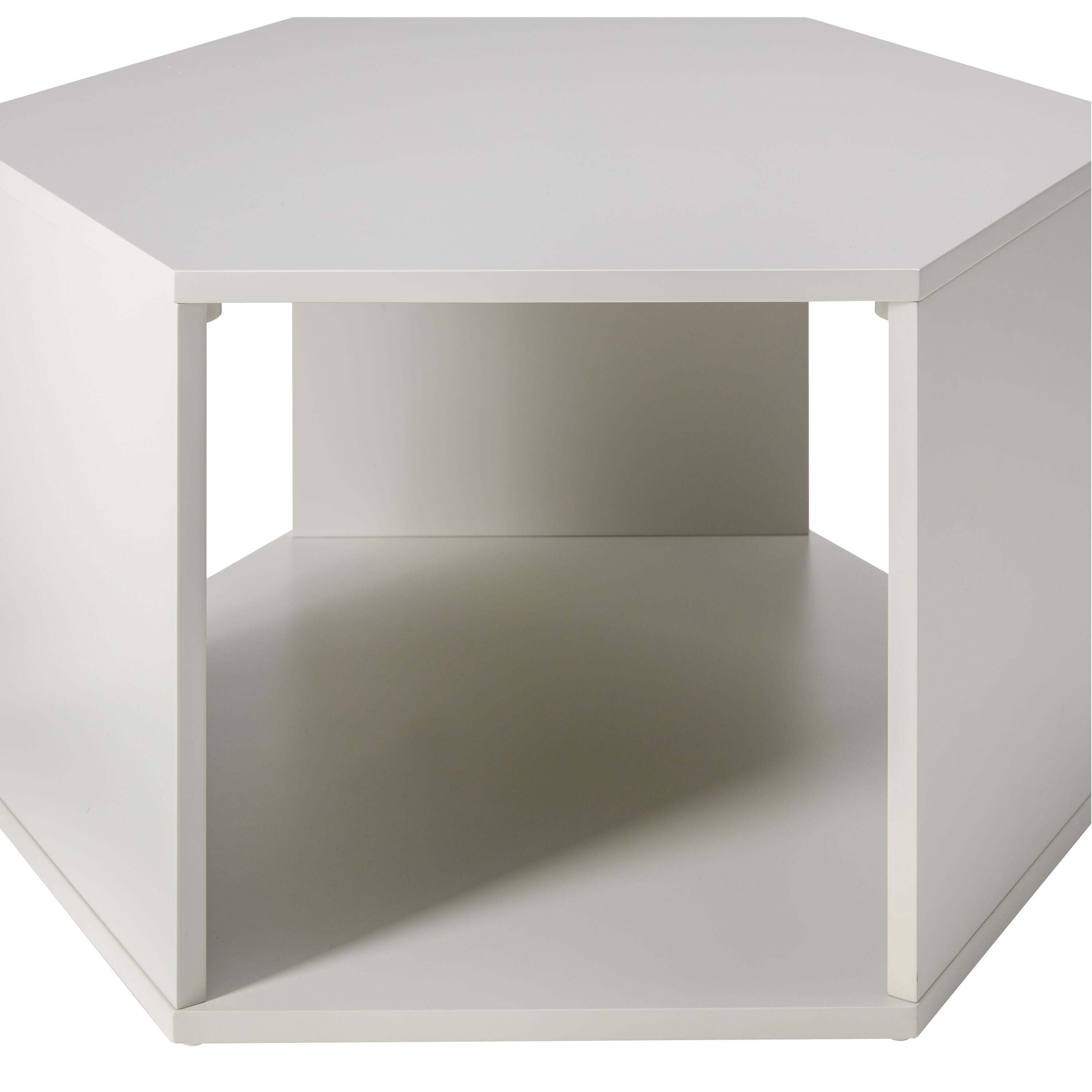 MARLEY Salontisch 70x60.5xH36.5cm - Eiche furniert / B: 70.0 cm x T: 60.5 cm x H: 36.5 cm