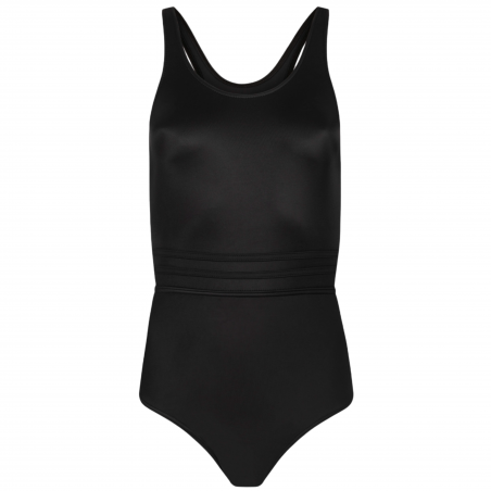 Smoon Maillot de bain menstruel de natation noir adolescente