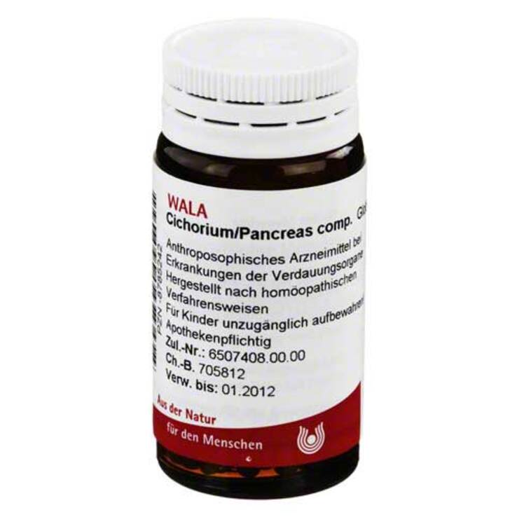 Cichorium Pancreas comp. Globuli, 20 g