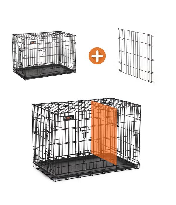 Feandrea Hundekäfig mit Trennwand, ca.