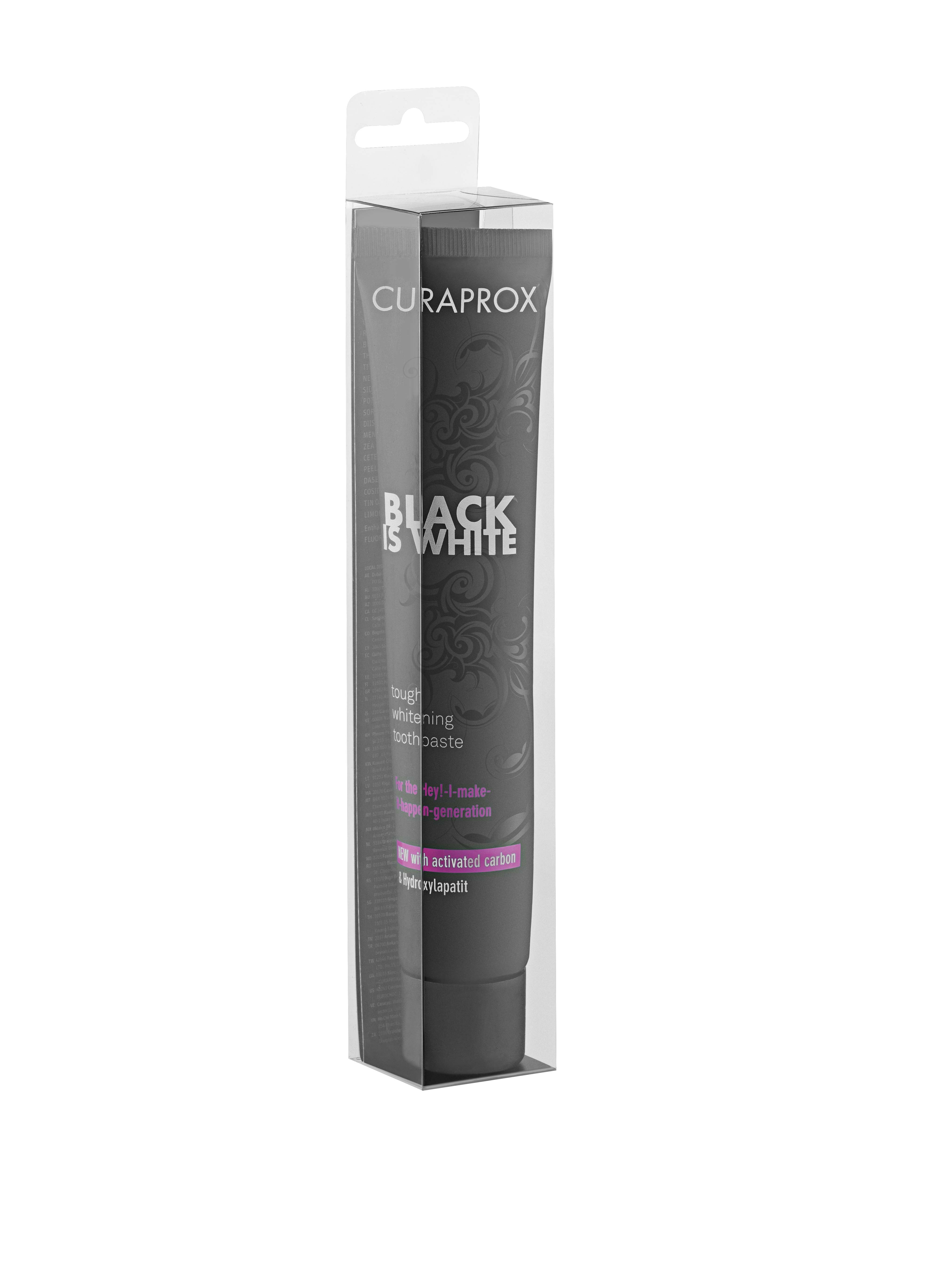 CURAPROX Black is white Zahnpasta Paste Tb 90 ml