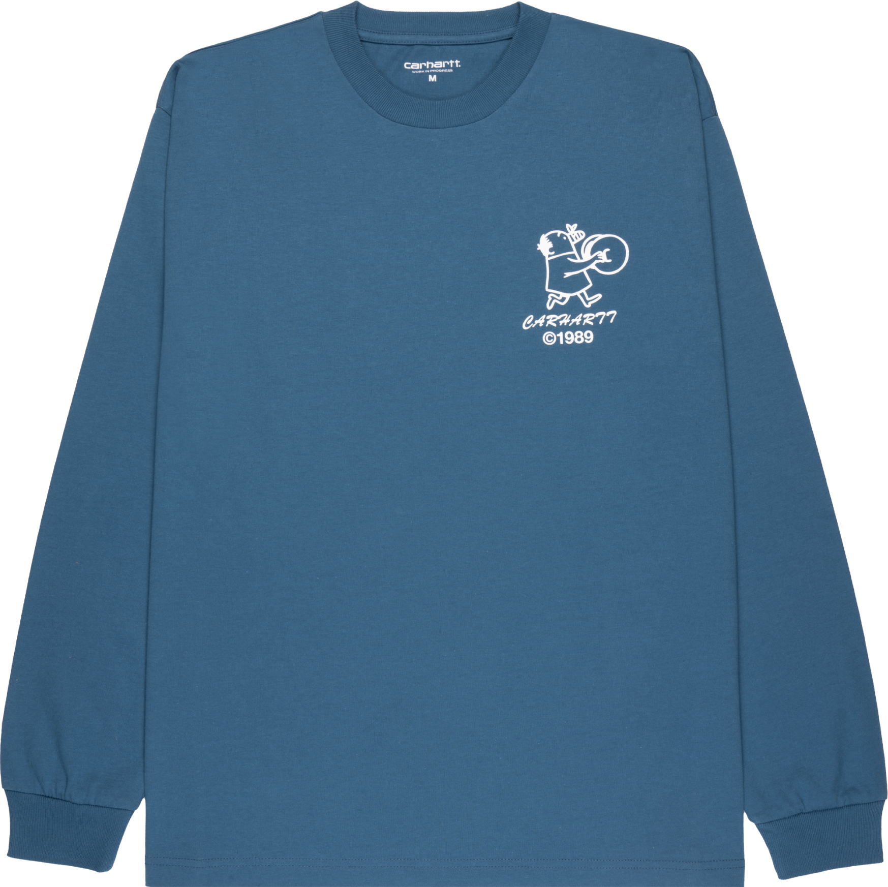 Carhartt WIP Delicious Frequencies Longsleeve Blau