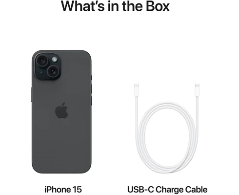 Apple iPhone 15 256GB - Black