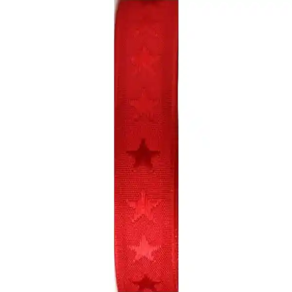 Geschenkband Sterne rot