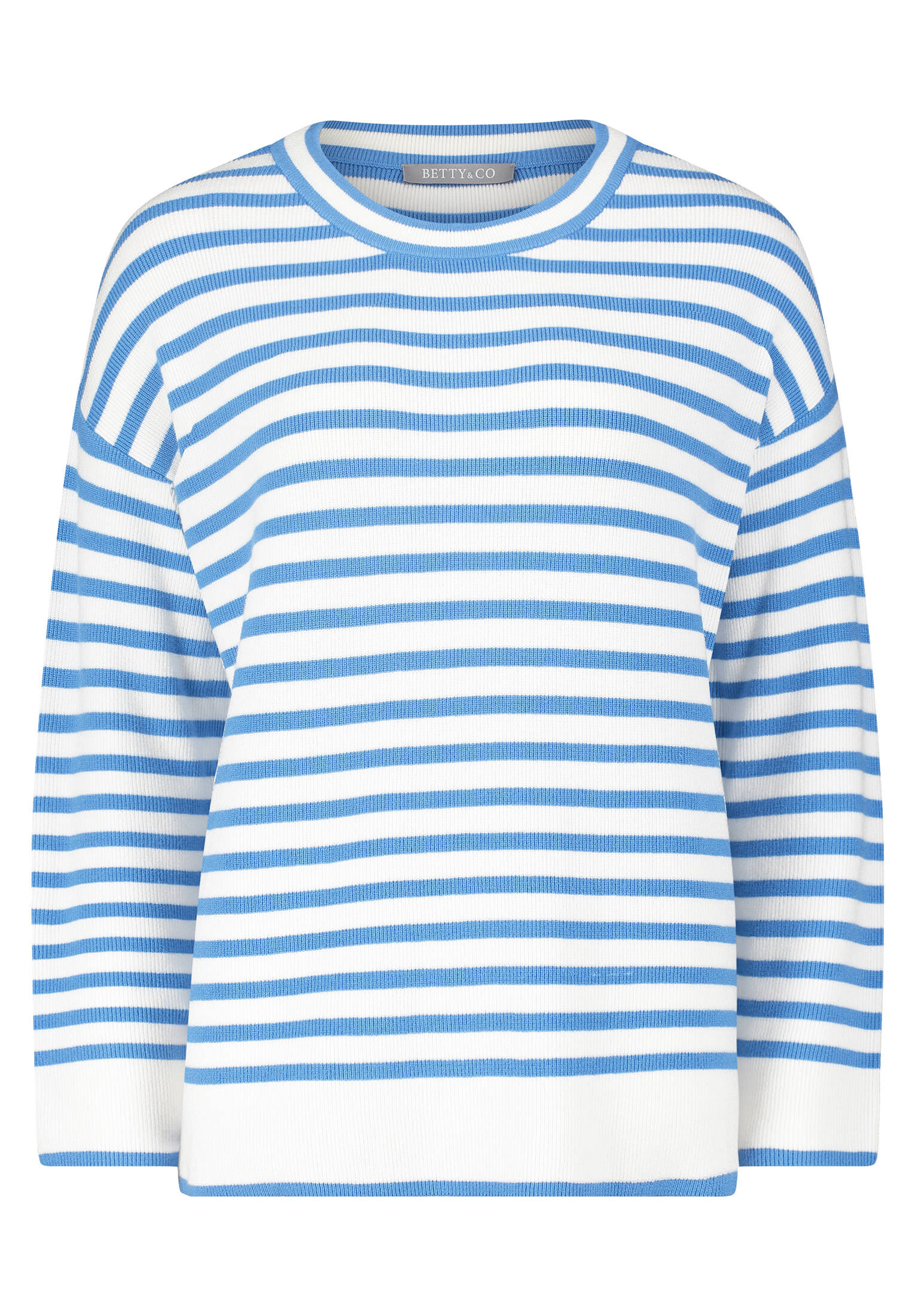 Betty & Co| Damen Strickpullover mit Rundhalsausschnitt