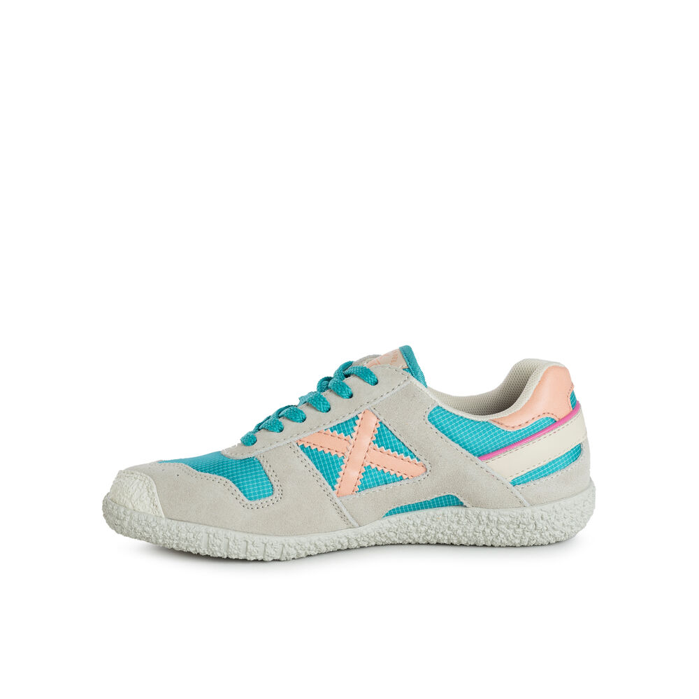 Tênis Munich Mini Goal 8126571 Cinza