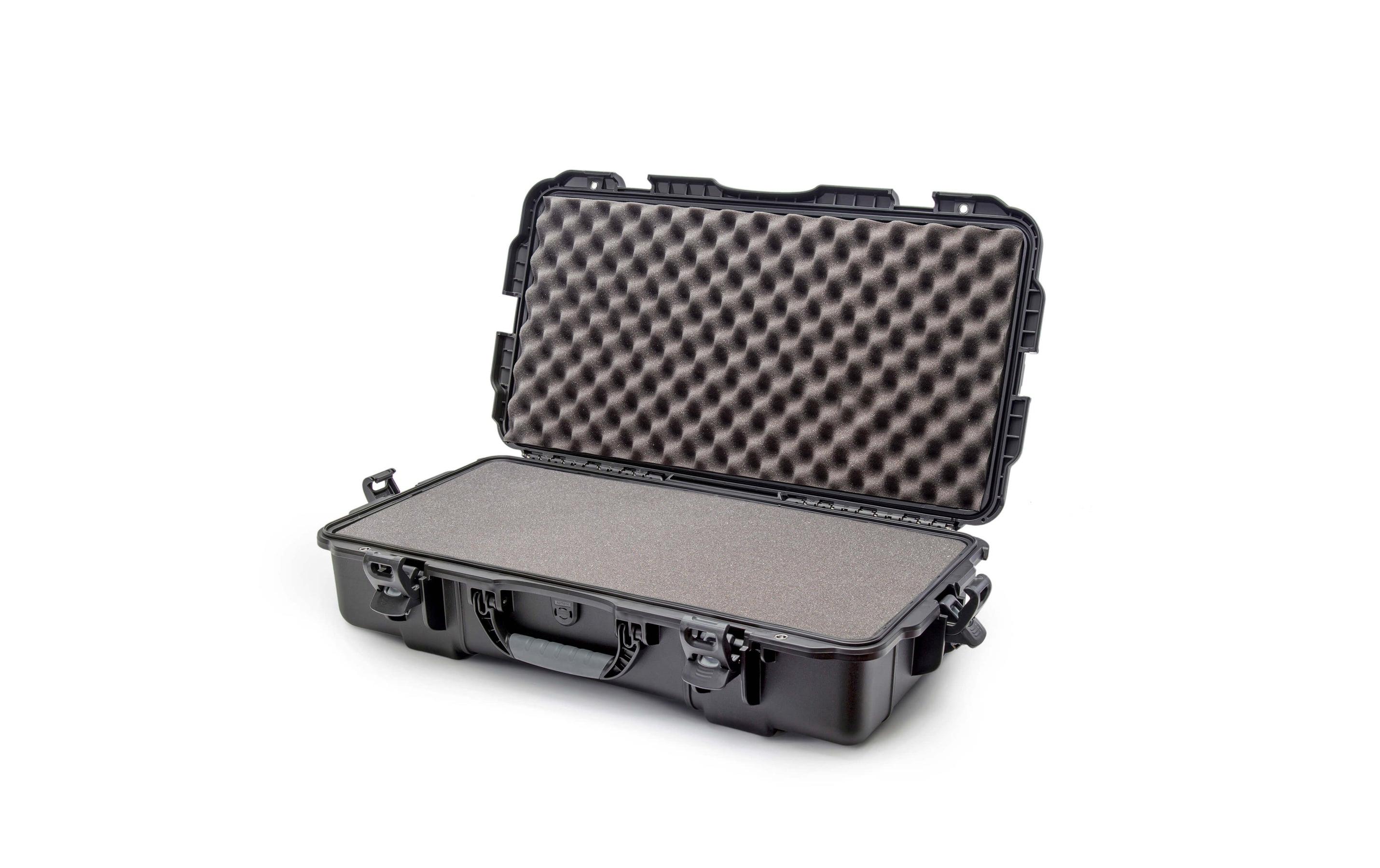 Koffer Kunststoffkoffer 980 - mit Schaum Schwarz<br>Leichter, wasserdichter und robuster Hartschalenkoffer mit Schaumstoffeinsatz