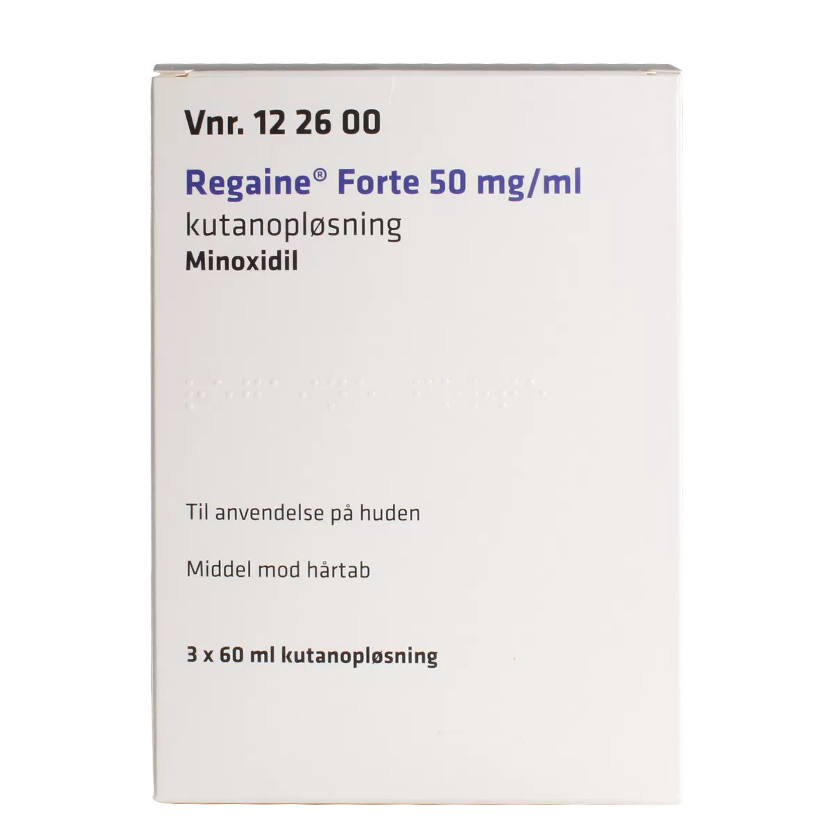 Regaine Forte 50 mg/ml - 3x60 ml.