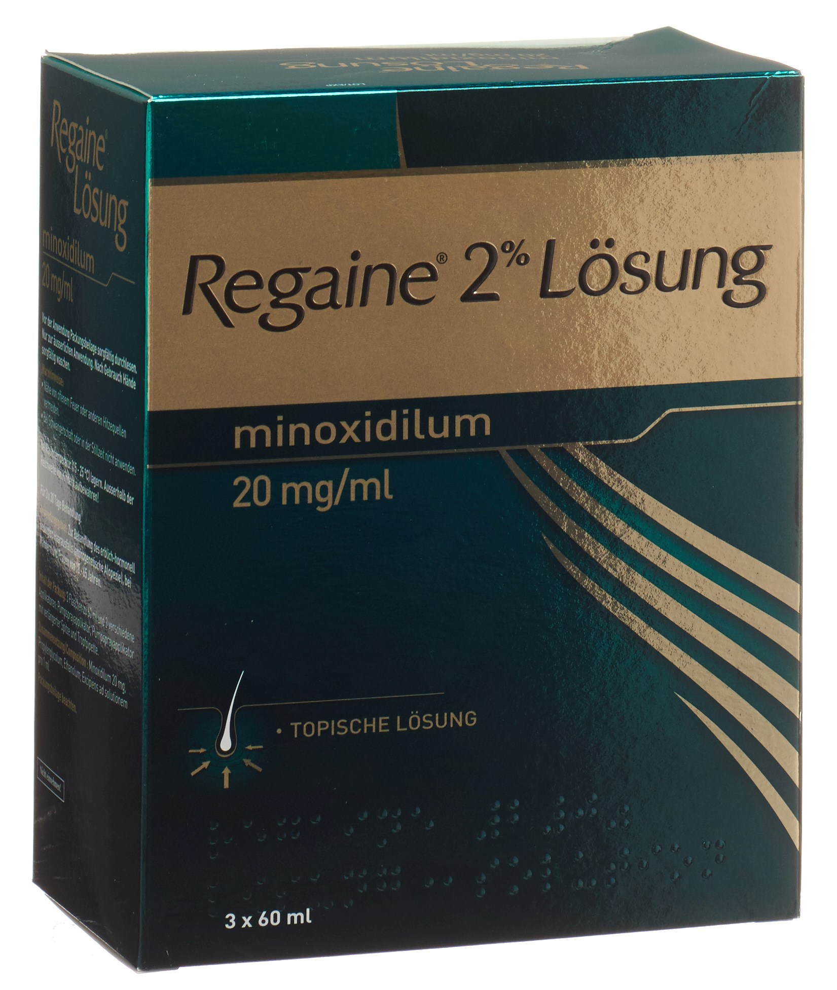 REGAINE Topische Lösung Lös 2 % Fl 60 ml