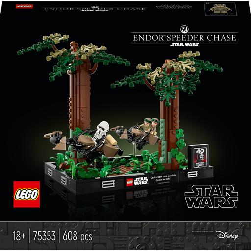 LEGO Star Wars - Diarama Med Speederjagt På Endor - 75353