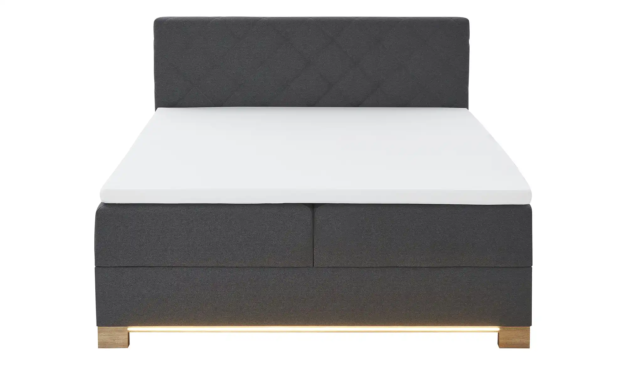 Boxspringbett USB-Anschluss & LED- Beleuchtung  Clara