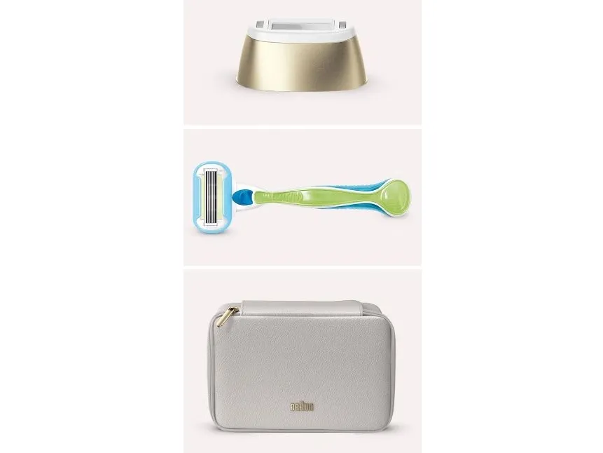 Braun Silk-expert Pro 5 PL5052 IPL-epilator hvid og guld