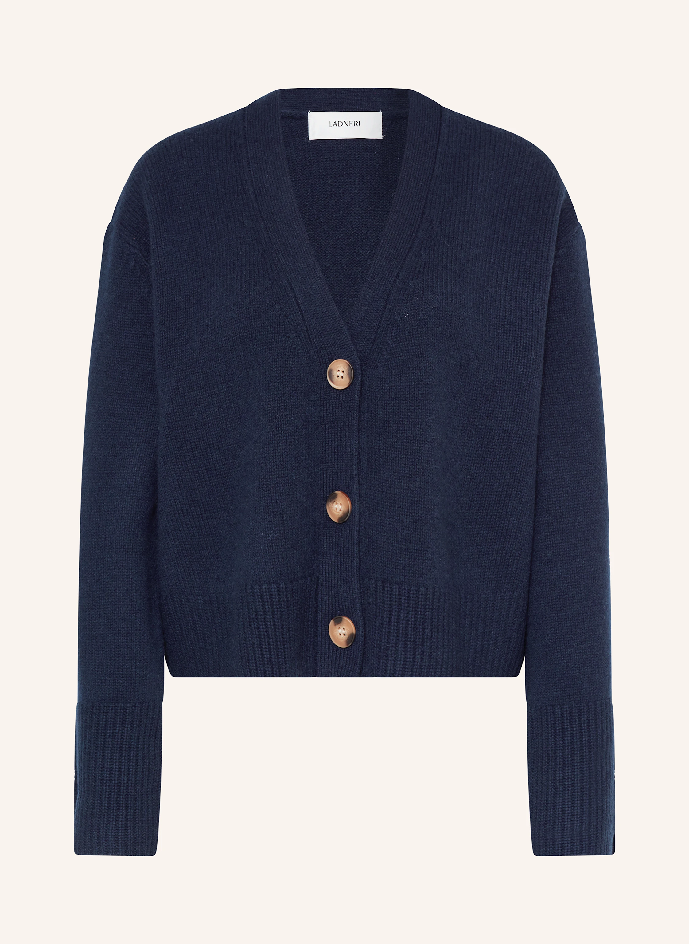 LADNERI Strickjacke PAIX aus Merinowolle mit Cashmere