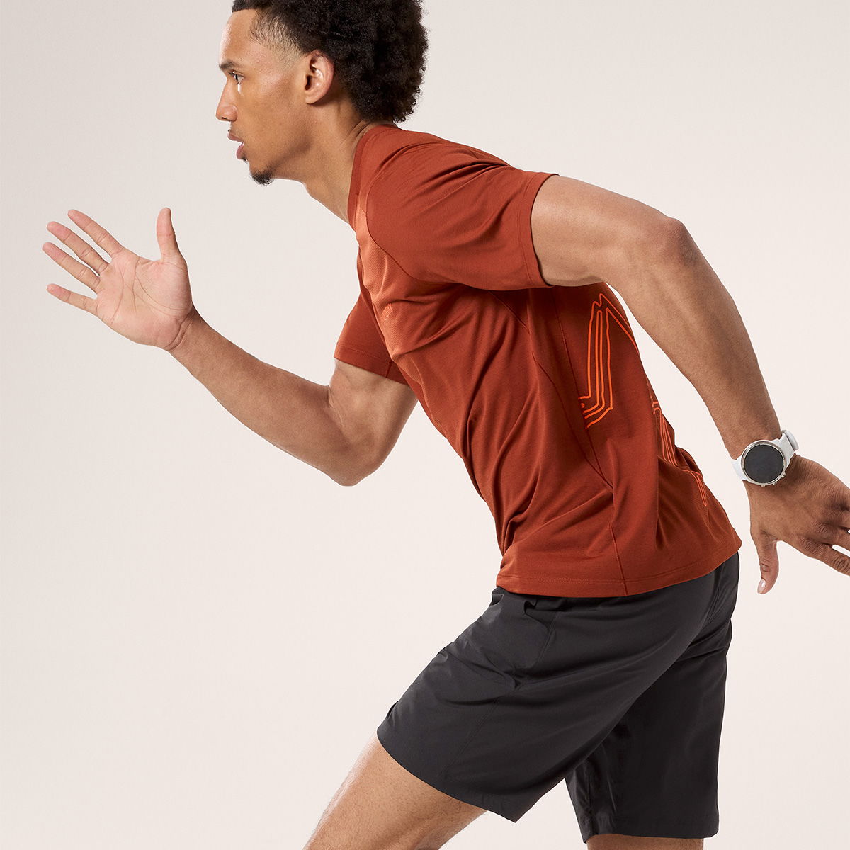 Arc'teryx Cormac Arc'Bird Logo T-shirt, herre (Sequoia)