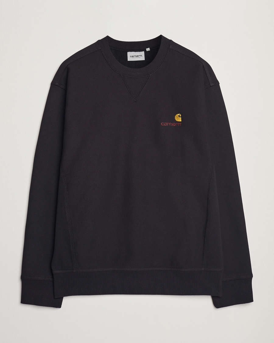 Carhartt WIP American Script Sweatshirt Black