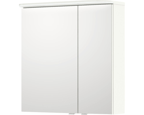 Balto Sprint spiegelkast 70 x 17 x 72,3 cm wit 2-deurs LED IP 20