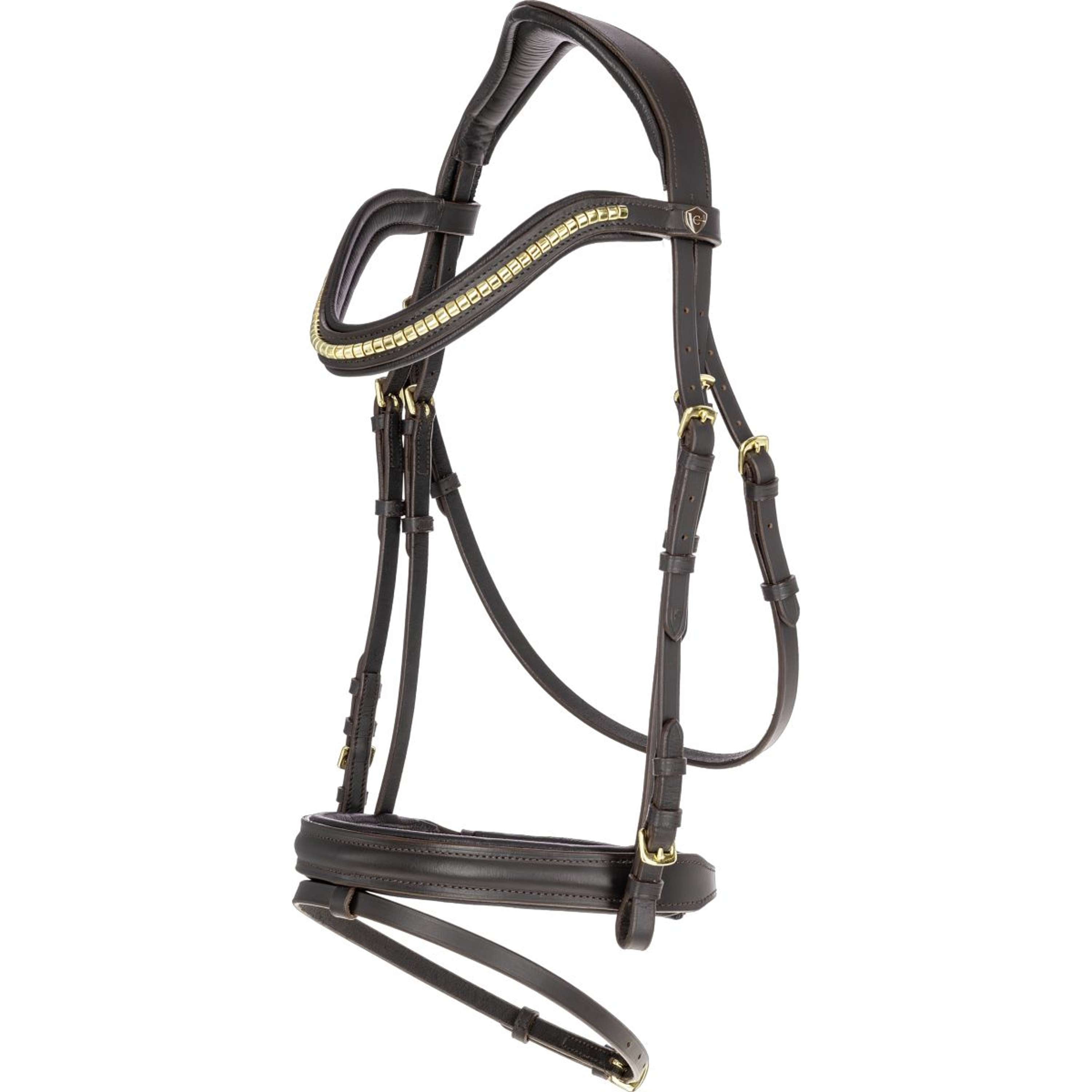 Covalliero Hoofdstel Clincher Bruin