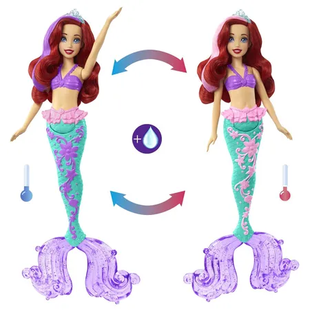 Mattel Disney Prinzessin Farbwechsel Arielle