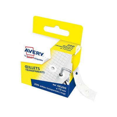 Avery La Smart - Boîte distributrice de 200 œillets - diamètre 13 mm