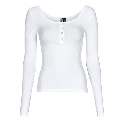 Pieces - PCKITTE LS TOP - Blanc