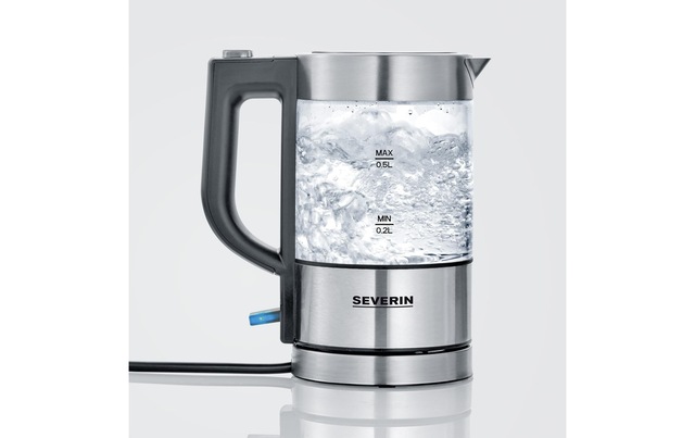 Severin Wasserkocher »WK 3472 0.5 l, Grau/Silber« 0,5 l 1100 W