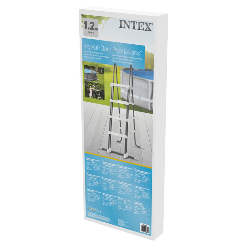 Intex 4-traps zwembadladder, 122 cm