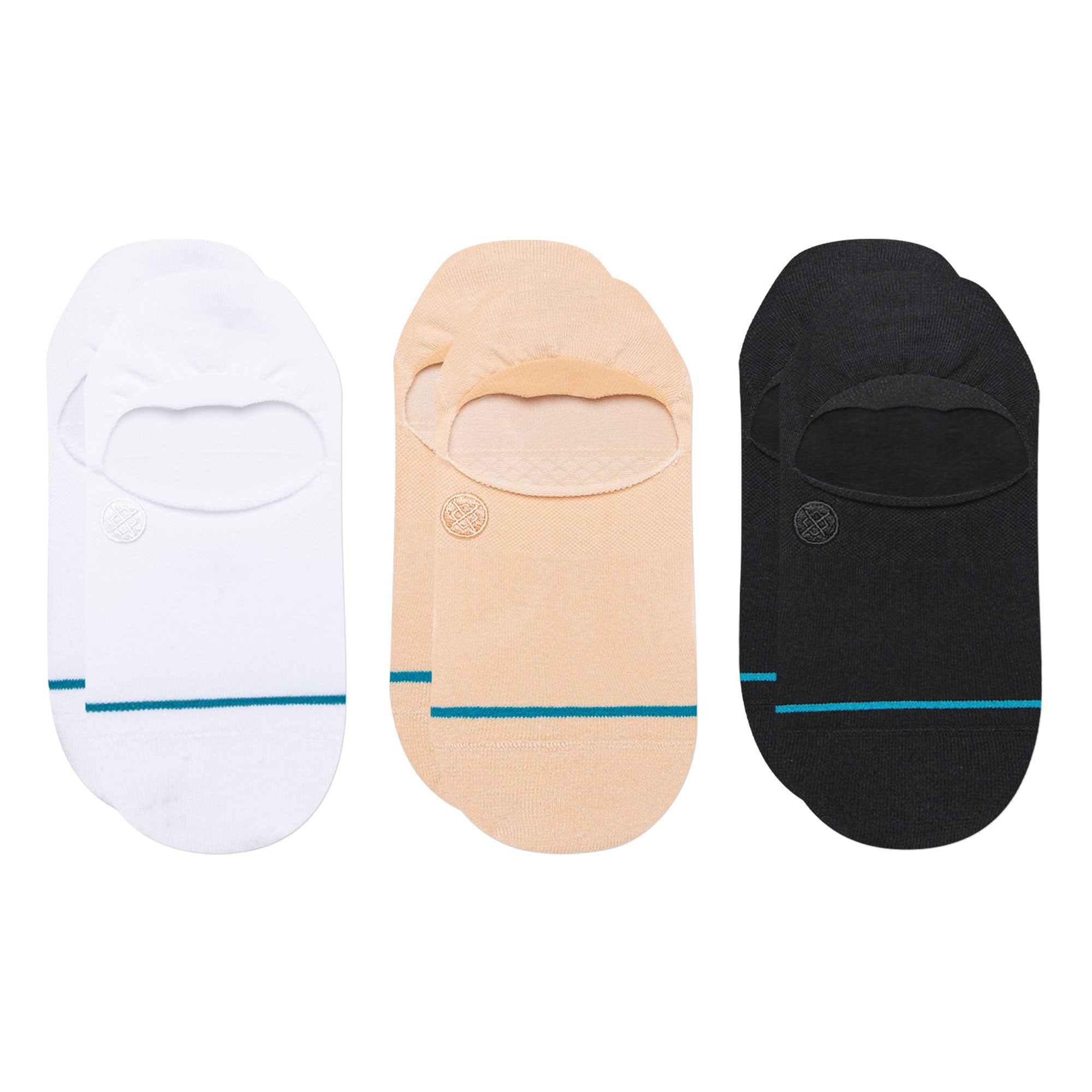 Stance<br>Icon No Show 3 Pack Socks