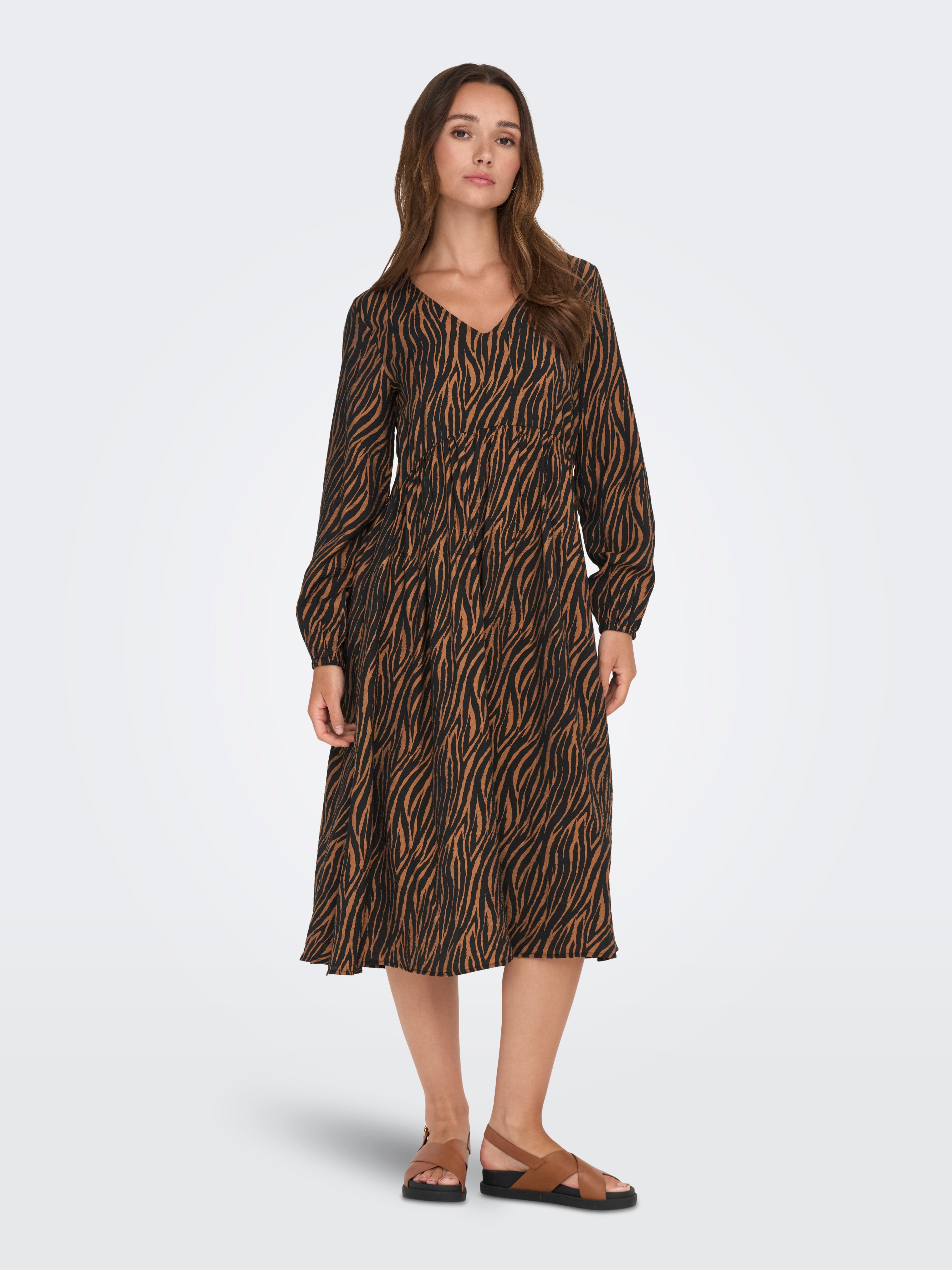 JDYBARBARA Midikleid Black