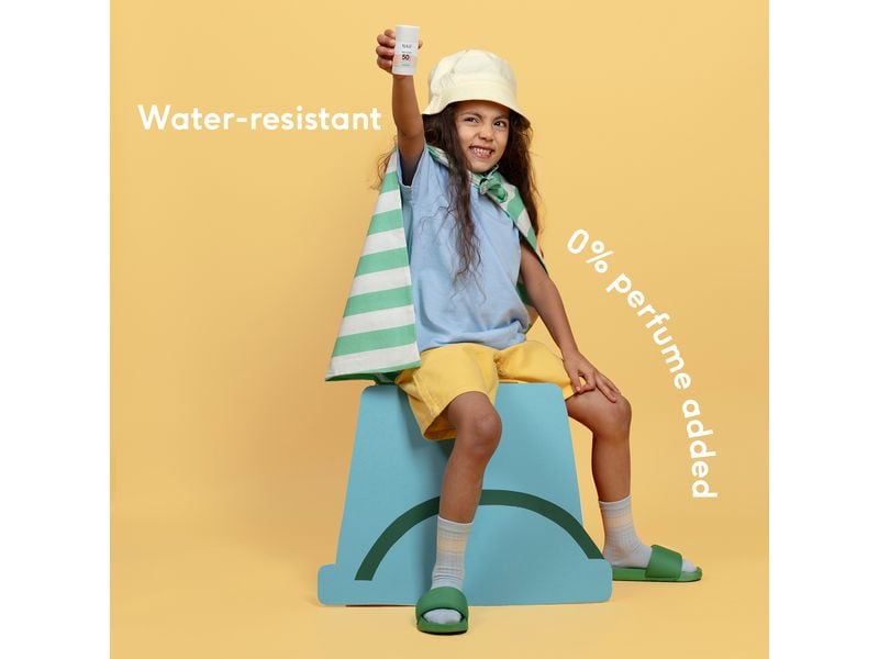 NAÏF Mineral Sun Stick Baby & Kids SPF50 36 g Mineralischer Sonnenschutz-Stick für Babys und Kinder