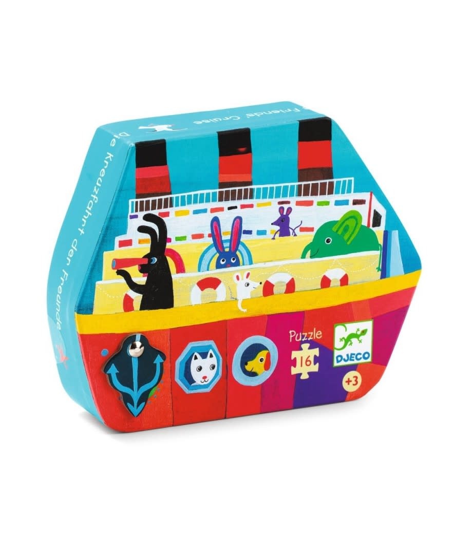 Djeco dj07274 puzzel cruise
