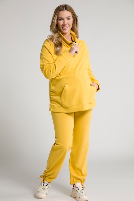 Bellieva-Sweatshirt, elastische Seitennähte, Langarm
