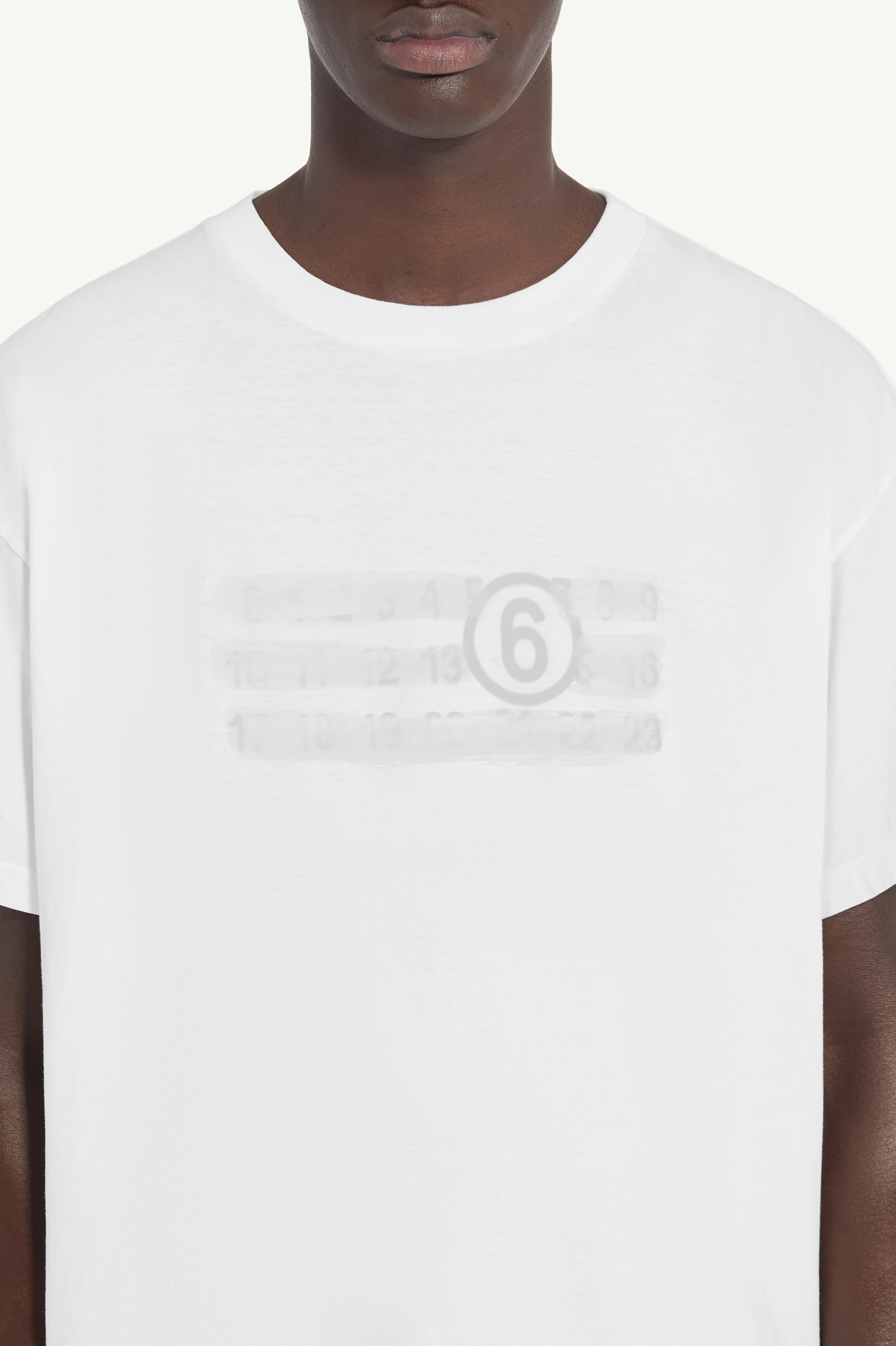 T-shirt Numeric Blanc