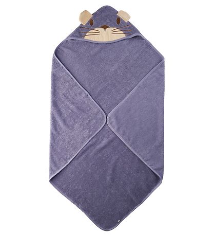 Pippi Baby Babyh?ndkl?de - 83x83 cm - Lavendel m. Kat