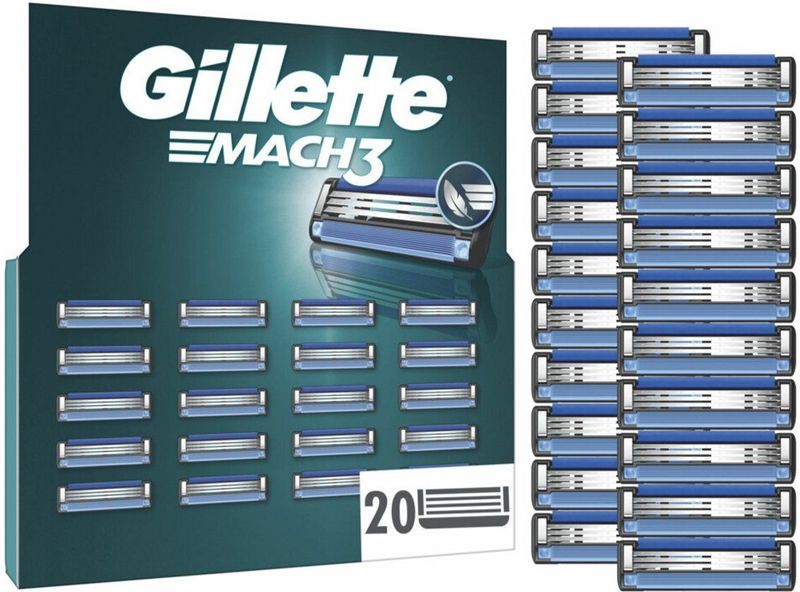 Gillette - Mach3 - Scheermesjes - 18 Stuks - Voordeelverpakking