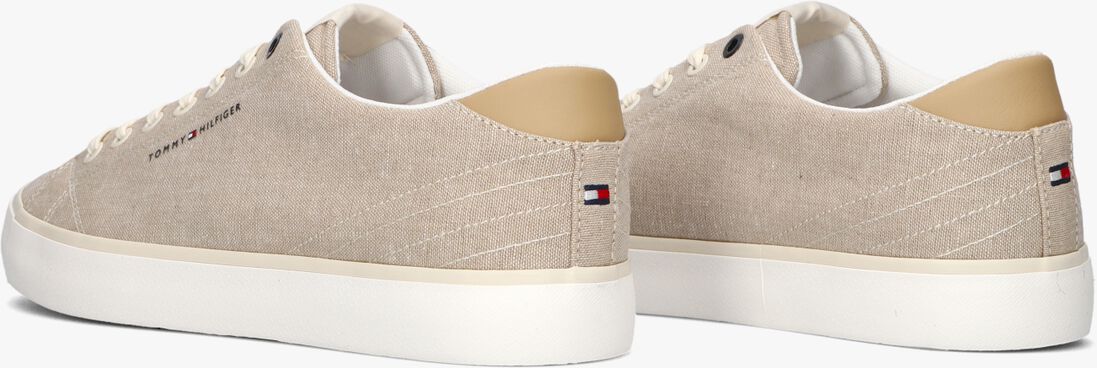 TOMMY HILFIGER beige tommy hilfiger lage sneakers tommy hilfiger vulc low chambray